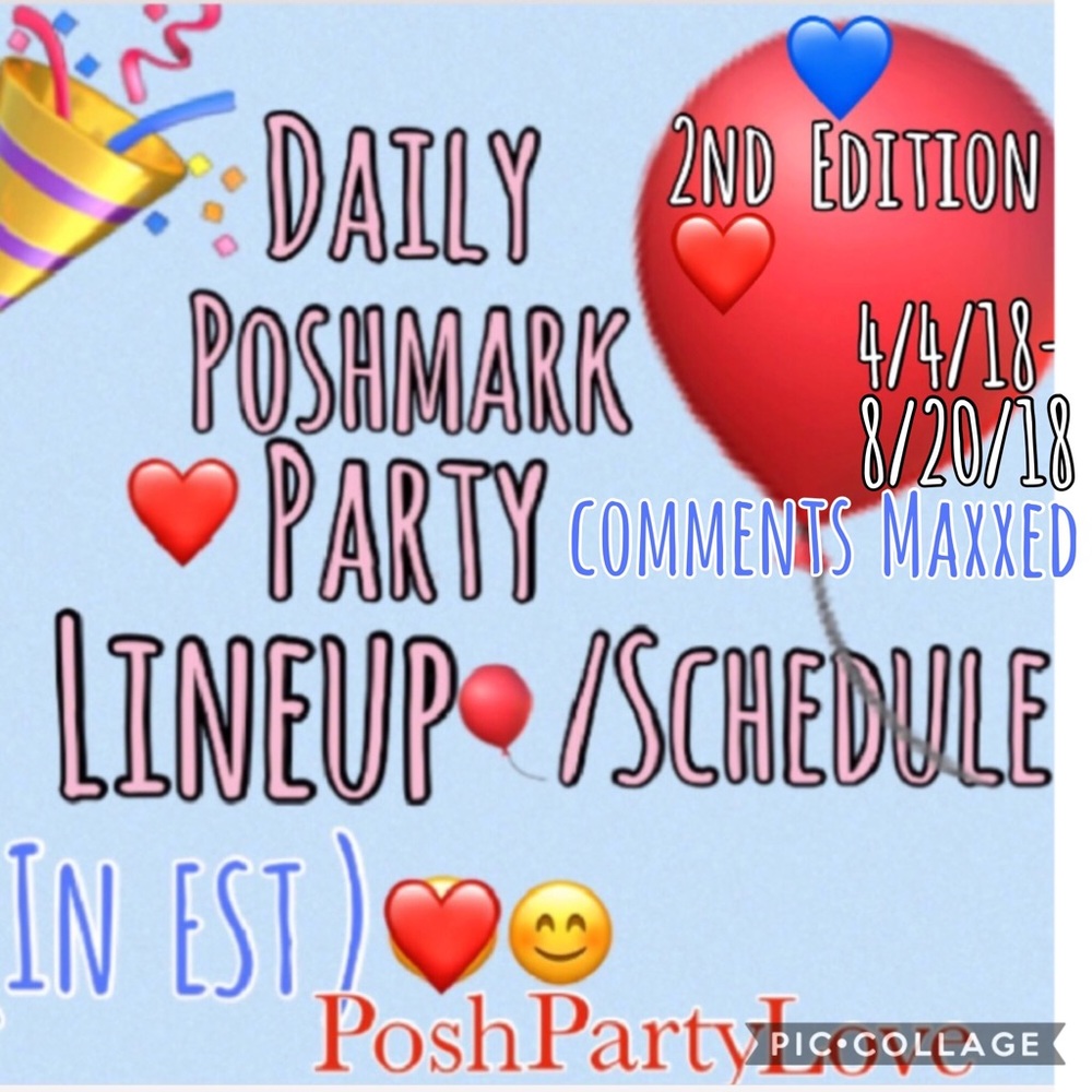 PoshmarkPartyLineupCOMMS FULL Posh N Sip Separate